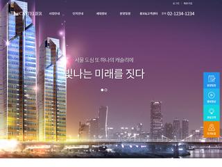 홍보형 디자인 86 홈페이지 화면